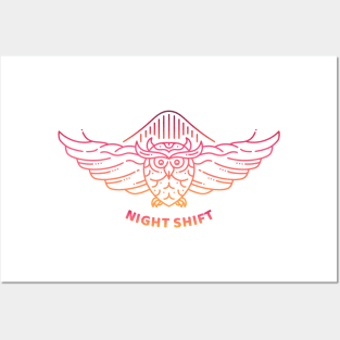 Night Shift Posters and Art